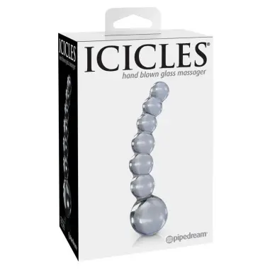 ICICLES - N. 66 MASAJEADOR TRANSPARENTE