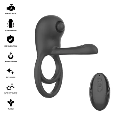 Spike Anillo Vibrador para Pene con Control Remoto | Intense
