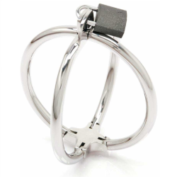 METAL HARD - CRISS CROSS ESPOSA RESTRICCIONES DE ACERO INOX METAL HARD