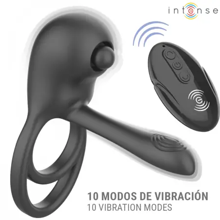 Spike Anillo Vibrador para Pene con Control Remoto | Intense