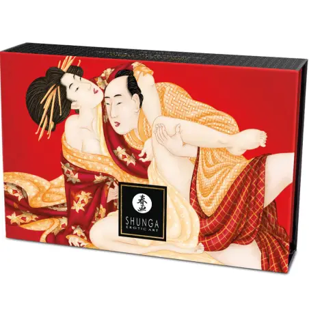Kit Polvos de Masaje Comestible Fresa | Shunga