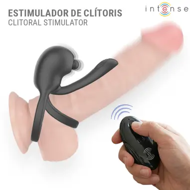 Spike Anillo Vibrador para Pene con Control Remoto | Intense