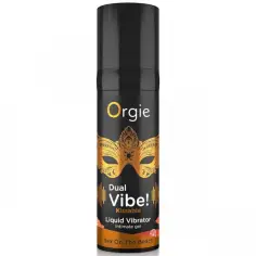 ORGIE - DUAL VIBE! SEX ON THE BEACH GEL ÍNTIMO BESABLE EFECTO VIBRANTE 15 ML 2