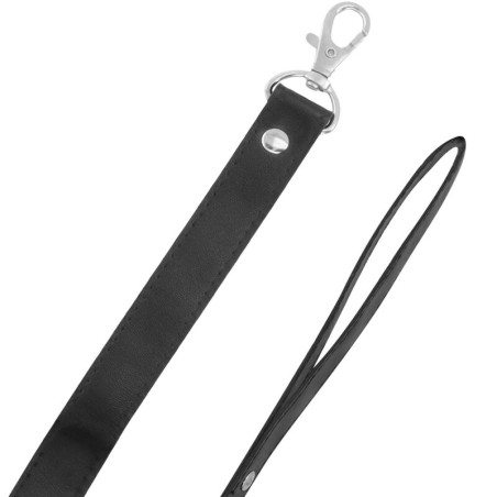 DARKNESS - COLLAR FORRADO CON CADENA TITANIUM DARKNESS BONDAGE