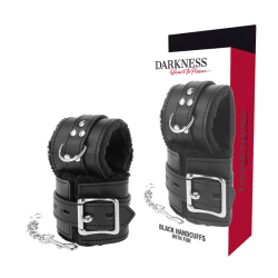 DARKNESS - ESPOSAS BDSM FORRADAS EN NEGRO DARKNESS BONDAGE