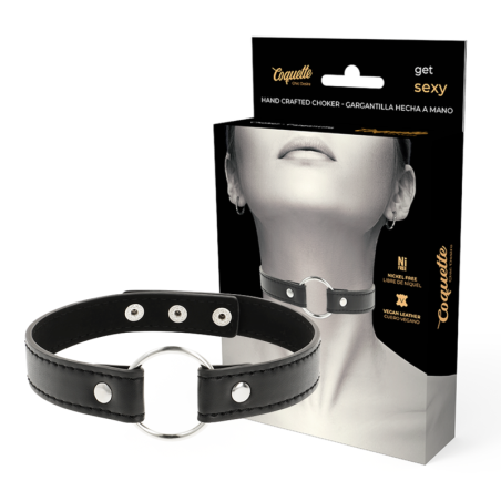 COQUETTE CHIC DESIRE - COLLAR CUERO VEGANO ACCESORIO WOMAN COQUETTE ACCESSORIES