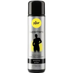 PJUR - SUPERHERO LUBRICANTE ENERGIZANTE GINKGO 100 ML