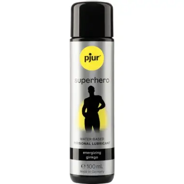 PJUR - SUPERHERO LUBRICANTE ENERGIZANTE GINKGO 100 ML