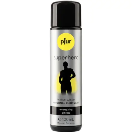 PJUR - SUPERHERO LUBRICANTE ENERGIZANTE GINKGO 100 ML