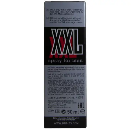 Spray XXL para Hombre 50 ml - Hidratante | HOT