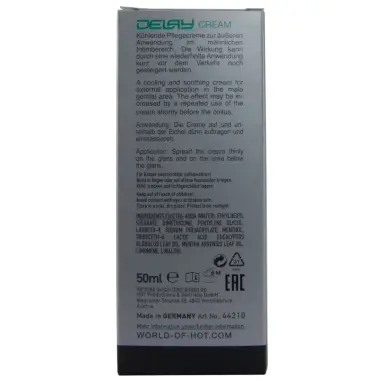 Crema Retardante 50 ml - Estimulante Masculino | HOT