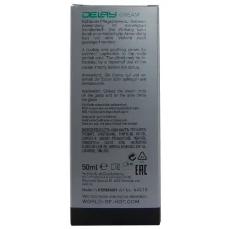 Crema Retardante 50 ml - Estimulante Masculino | HOT