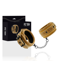 FETISH SUBMISSIVE ORIGEN - ESPOSAS CUERO VEGANO CON FORRO DE NEOPRENO FETISH SUBMISSIVE ORIGIN