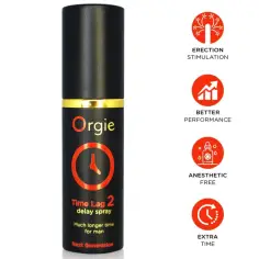 ORGIE - TIME LAG 2 SPRAY RETARDANTE SIN ANESTÉSICOS 10 ML