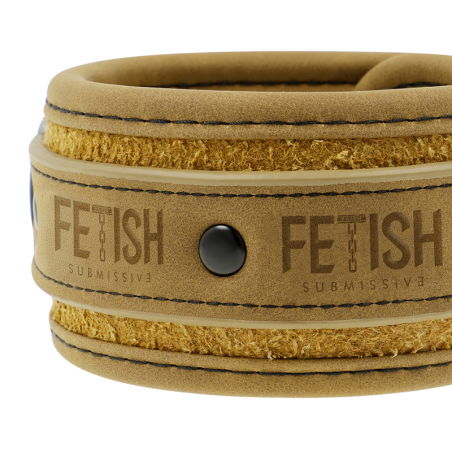 FETISH SUBMISSIVE ORIGEN - ESPOSAS TOBILLOS CUERO VEGANO CON FORRO DE NEOPRENO FETISH SUBMISSIVE ORIGIN