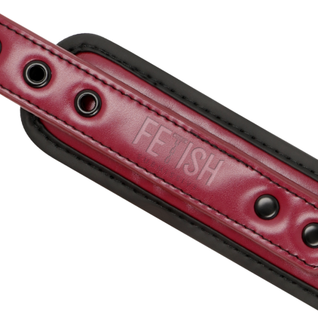 FETISH SUBMISSIVE DARK ROOM - COLLAR CON CADENA CON FORRO DE NEOPRENO FETISH SUBMISSIVE DARK ROOM
