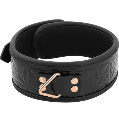 BEGME - BLACK EDITION COLLAR CUERO VEGANO CON FORRO DE NEOPRENO BEGME BLACK EDITION