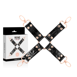 BEGME - BLACK EDITION HOG TIE CUERO VEGANO BEGME BLACK EDITION 2