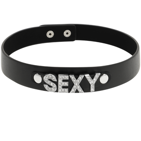 COQUETTE CHIC DESIRE - CHOKER CUERO VEGANO SEXY COQUETTE ACCESSORIES