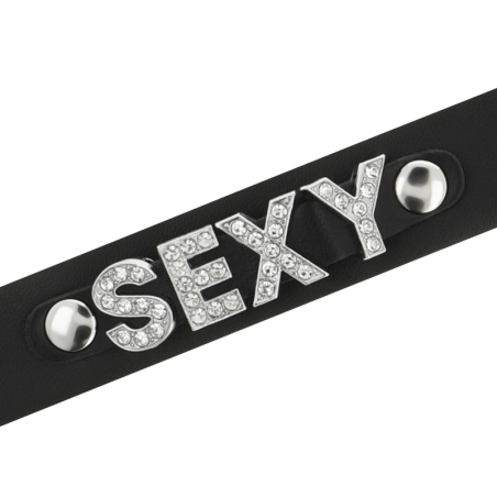 COQUETTE CHIC DESIRE - CHOKER CUERO VEGANO SEXY COQUETTE ACCESSORIES