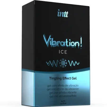 Potente Estimulante Íntimo Gel Vibrador Efecto Frío 15 ml