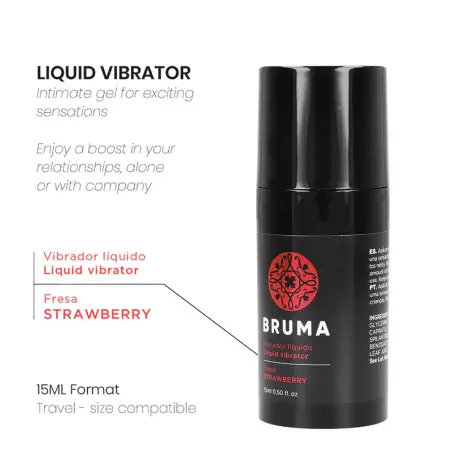 Vibrador Líquido Fresa - Estimulante Femenino | Bruma