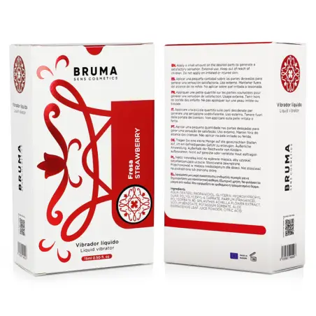 Vibrador Líquido Fresa - Estimulante Femenino | Bruma