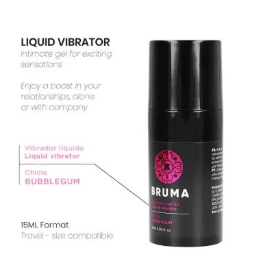 Vibrador Líquido Chicle - Estimulante Femenino | Bruma