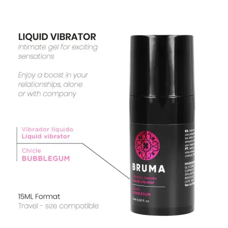 Vibrador Líquido Chicle - Estimulante Femenino | Bruma