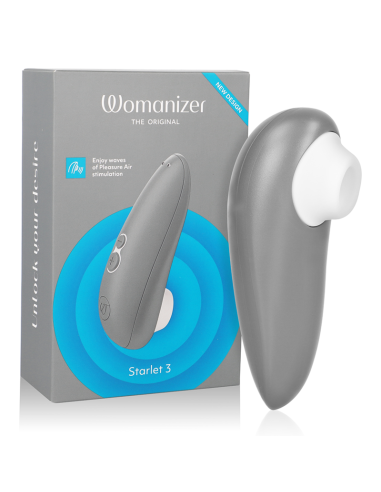WOMANIZER - STARLET 3 ESTIMULADOR CLÍTORIS GRIS 