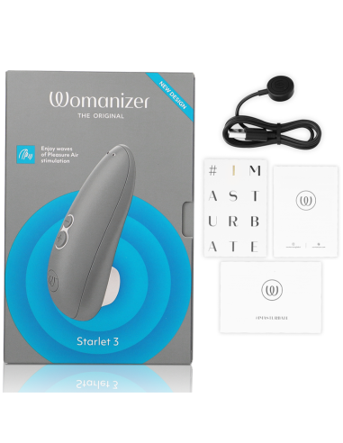WOMANIZER - STARLET 3 ESTIMULADOR CLÍTORIS GRIS 
