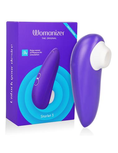 WOMANIZER - STARLET 3 ESTIMULADOR CLÍTORIS INDIGO 