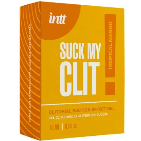 Suck My Clit Gel Efecto Succión Tropical Mango 15 ml | INTT