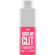 INTT - SUCK MY CLIT GEL EFECTO SUCCIÓN FRESAS SILVESTRES 15 ML