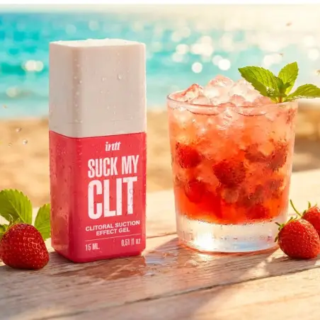 Suck My Clit Gel Efecto Succión Fresas Silvestres 15 ml