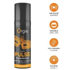 ORGIE - PULSE GEL ÍNTIMO BESABLE EFECTO PULSANTE 15 ML
