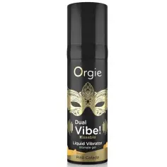 ORGIE - DUAL VIBE! PIÑA COLADA GEL ÍNTIMO BESABLE EFECTO VIBRANTE 15 ML 2