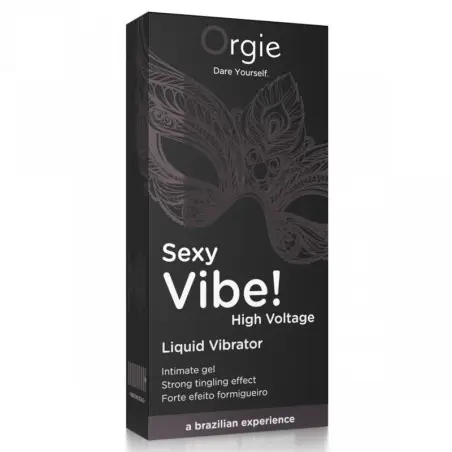Sexy Vibe! High Voltage Gel Íntimo Efecto Vibrante Extra