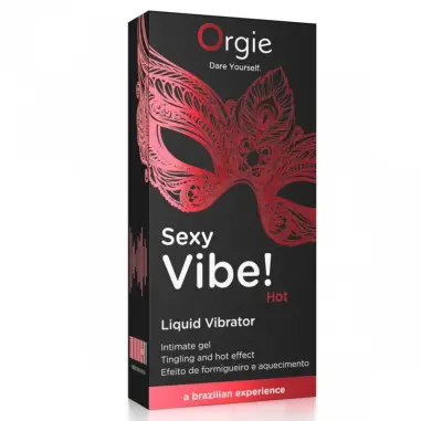 Sexy Vibe! HOT Gel Íntimo Efecto Vibrante y Calor 15 ml