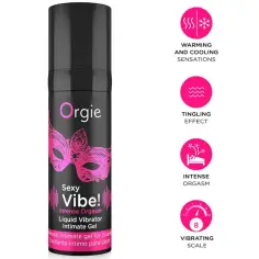 ORGIE - SEXY VIBE! INTENSE ORGASM GEL ÍNTIMO MULTISENSACIÓN 15 ML