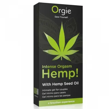 Hemp! Intense Orgasm Gel Íntimo Multisensación con Aceite