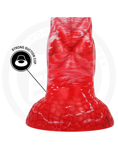 EPIC - AGNIS DILDO FUEGO CARMESÍ 