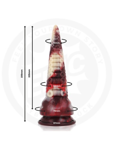 EPIC - DRAXIS DILDO SOMBRA ABISMAL 