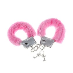 DIABLO PICANTE - ESPOSAS METAL FORRADAS ROSA DIABLO PICANTE