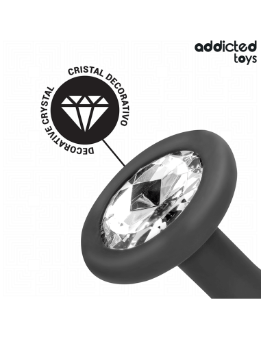 ADDICTED TOYS - SET DE 3 PLUG SILICONA ANAL CON JOYA 