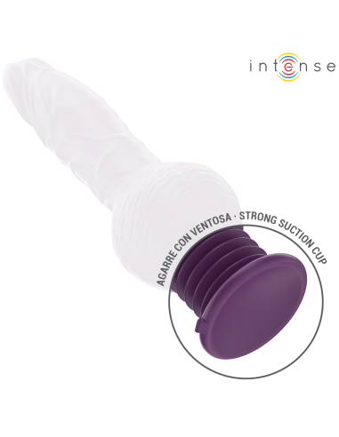 INTENSE - TATUM VIBRADOR MULTIFUNCIÓN CON VIBRACIÓN UP AND DOWN 24 CM MORADO 