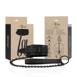 INTENSE - FETISH COLLAR DE CUERO VEGANO INTENSE FETISH