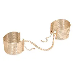 BIJOUX INDISCRETS - DÃSIR MÃTALLIQUE ESPOSAS MALLA METALICA DORADA