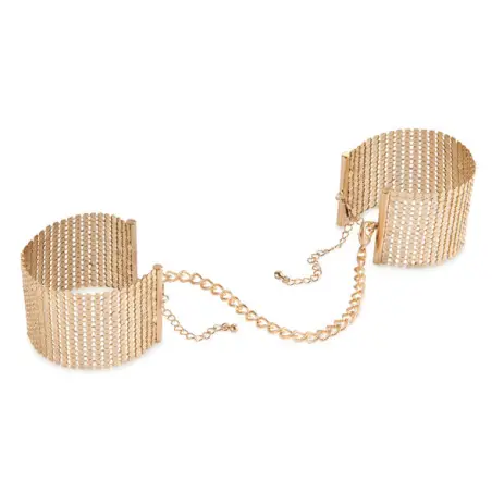 BIJOUX INDISCRETS - DÃSIR MÃTALLIQUE ESPOSAS MALLA METALICA DORADA
