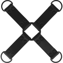 INTENSE - FETISH ENGANCHE MÚLTIPLE PARA MANOS Y PIES DE CUERO VEGANO INTENSE FETISH 2